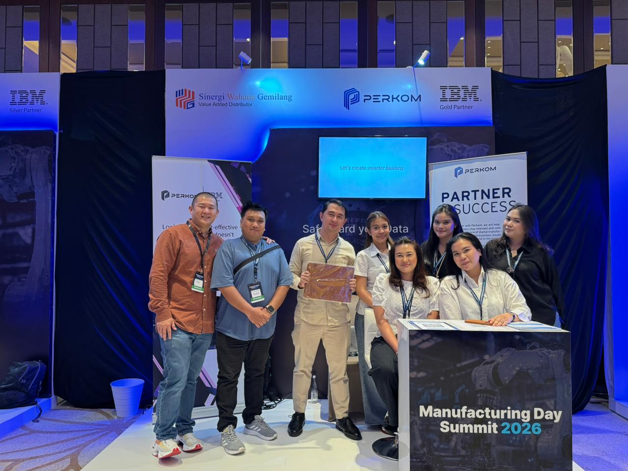 Perkom x IBM at Manufacturing Summit 2026!